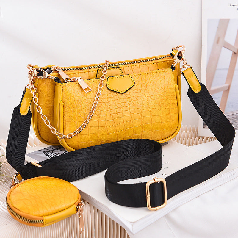 Korean fashion versatile chain One Shoulder Messenger Bag