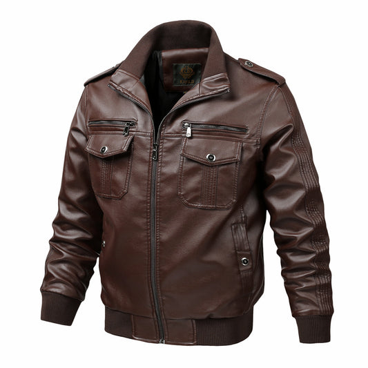 Men's leather jacket