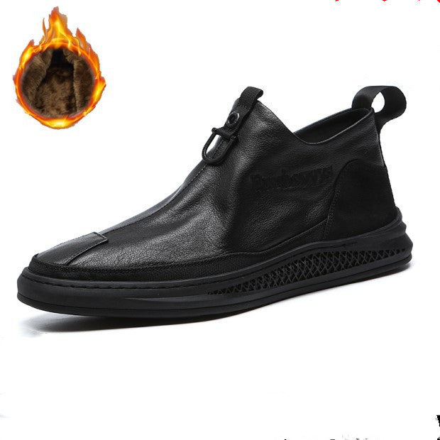 Men's casual leather shoes