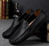 Leather casual leather shoes soft leather men's shoes