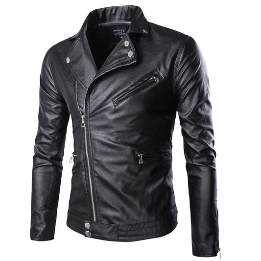 Men's Motorcycle Leather Jacket