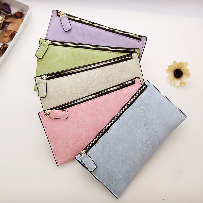 Retro Clutch Long Women's Multi-card Wallet