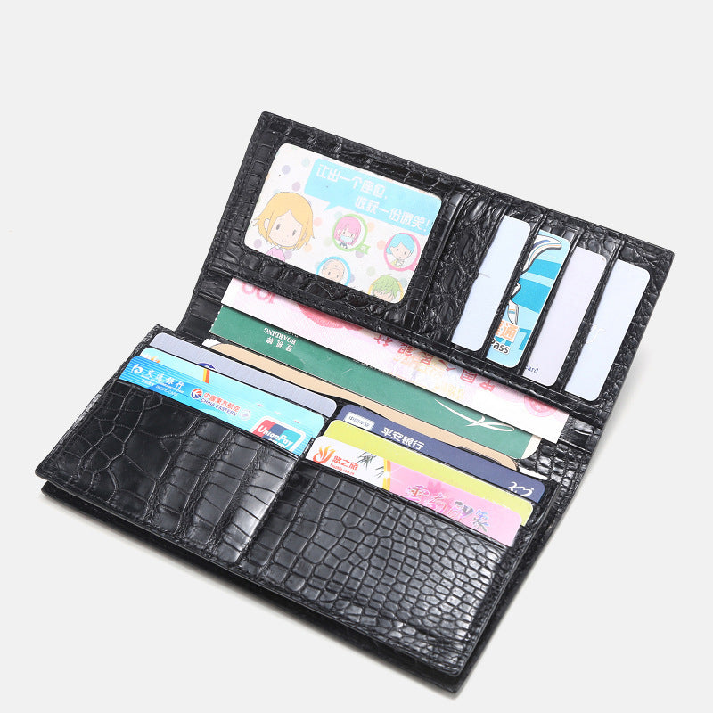 Men's  Leather Wallet Long Wallet