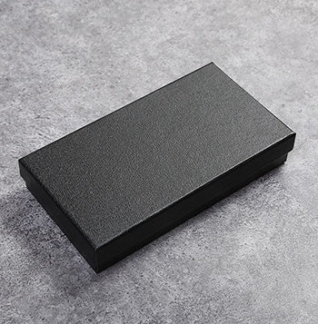 Long wallet box Beautiful black gift box