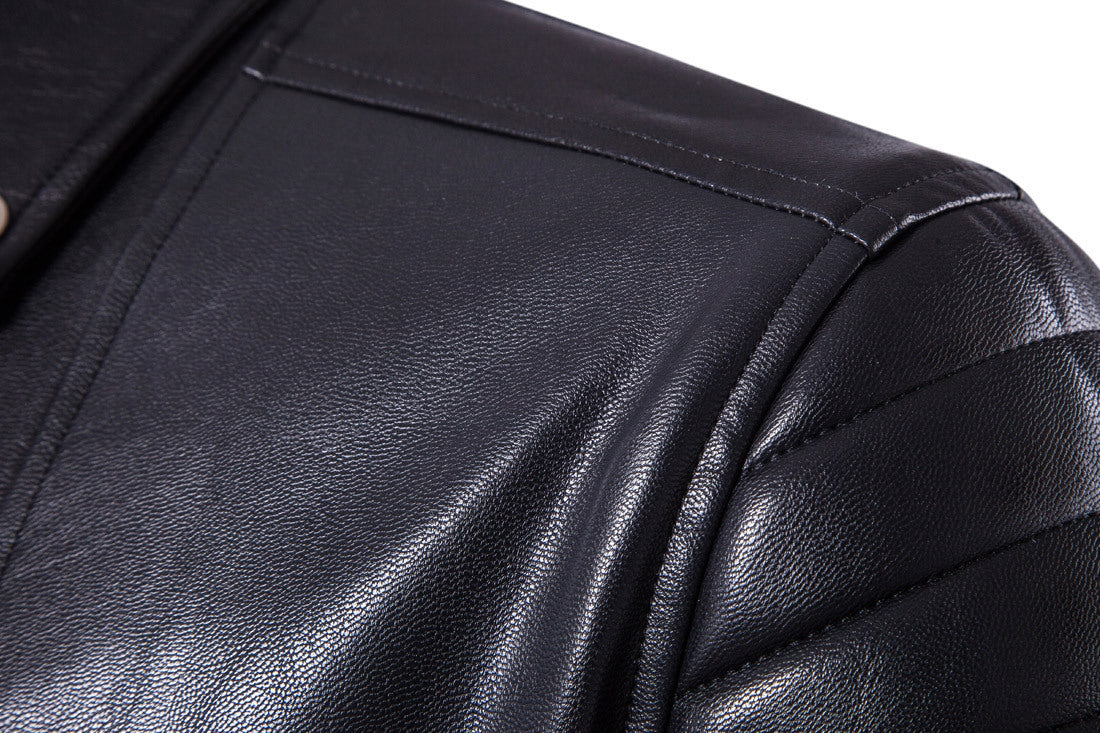 Men's Motorcycle Leather Jacket