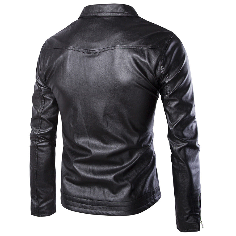 Men's Motorcycle Leather Jacket