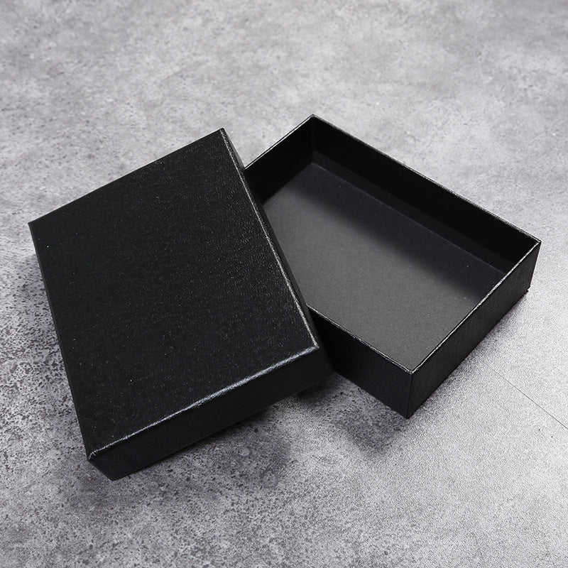 Long wallet box Beautiful black gift box