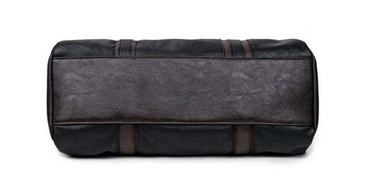 Leather leisure travel bag