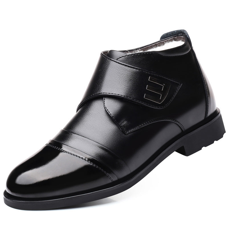 Leather business casual shoes