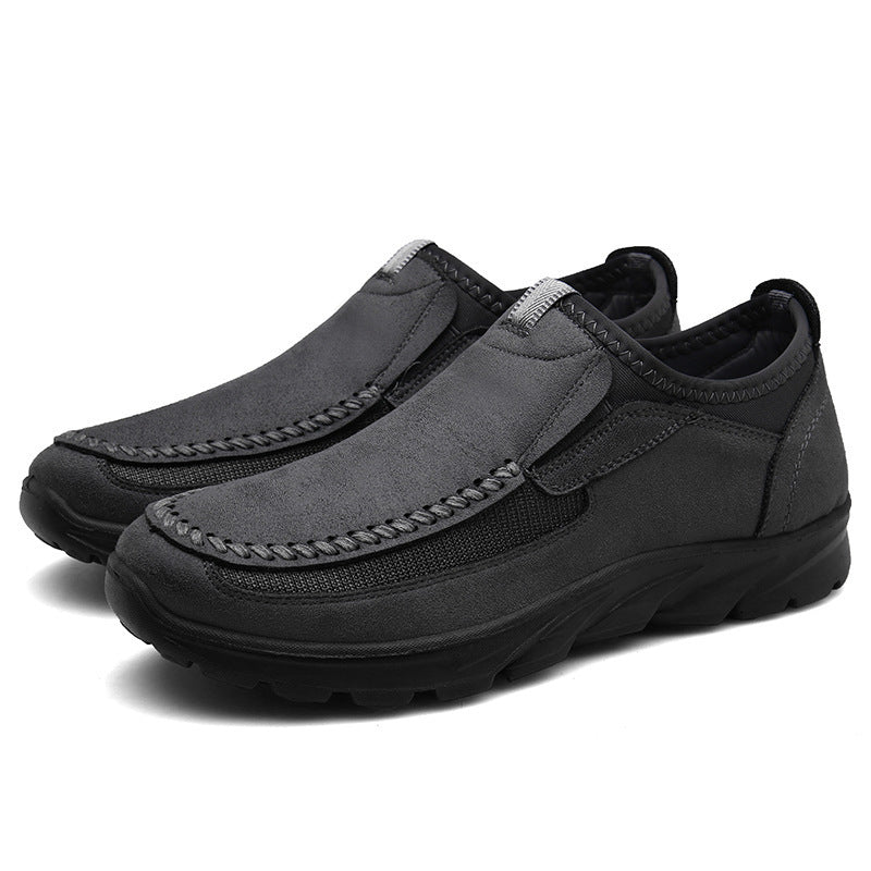 Men's casual leather shoes