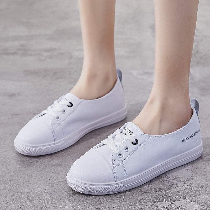 Women's summer leather shoes