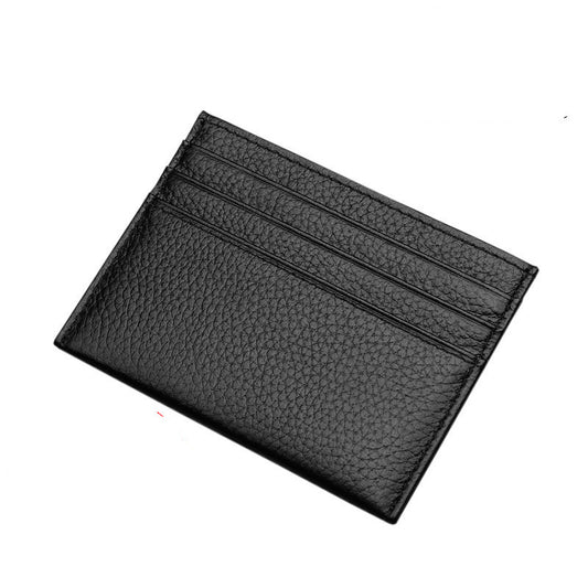 Men's mini portable ultra-thin leather