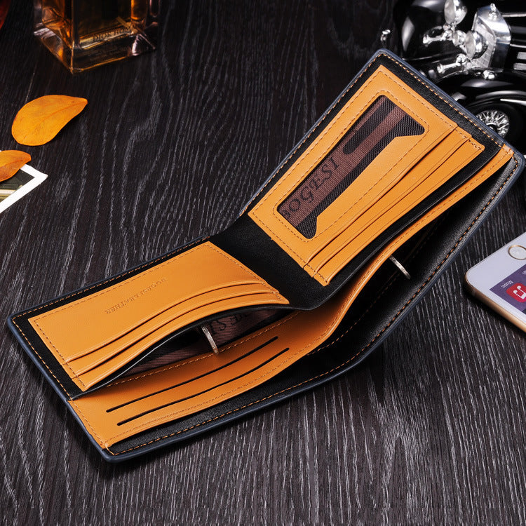 New men's fashion multi-functional wallet