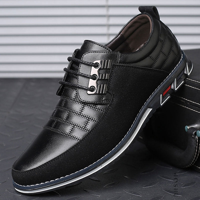 Men's casual leather shoes