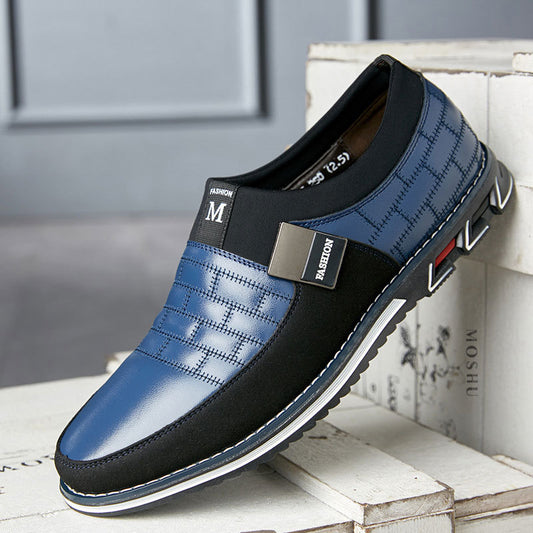 Men's casual leather shoes