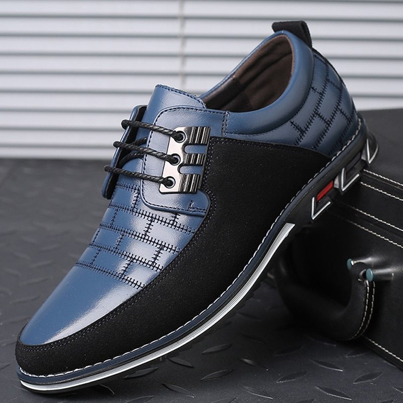 Men's casual leather shoes