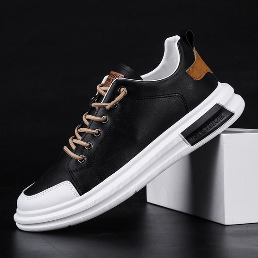 Men's casual leather shoes