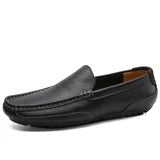 Leather casual leather shoes soft leather men's shoes