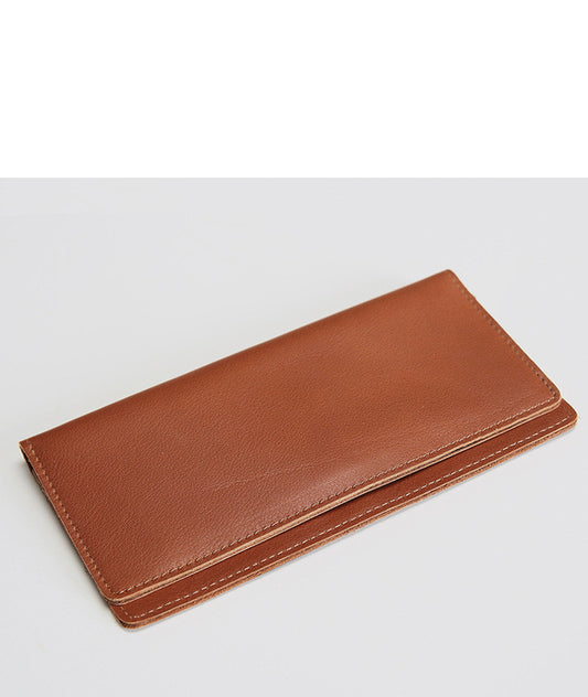 Retro leather wallet long ultra-thin first layer leather wallet