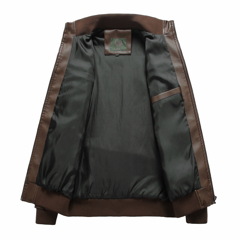 Men's leather jacket