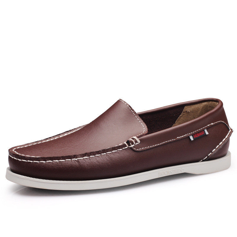 Men's casual leather shoes