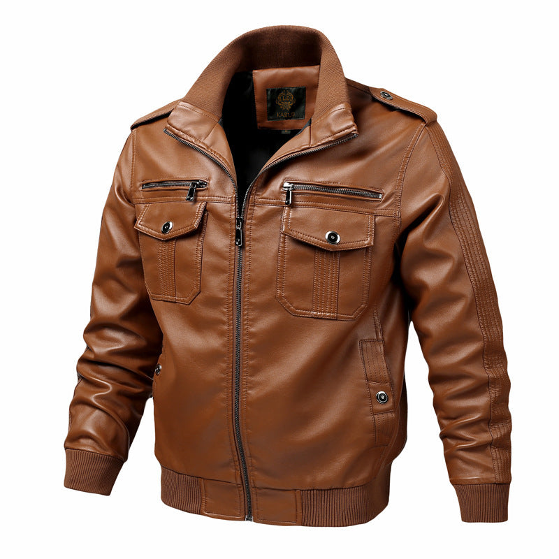 Men's leather jacket