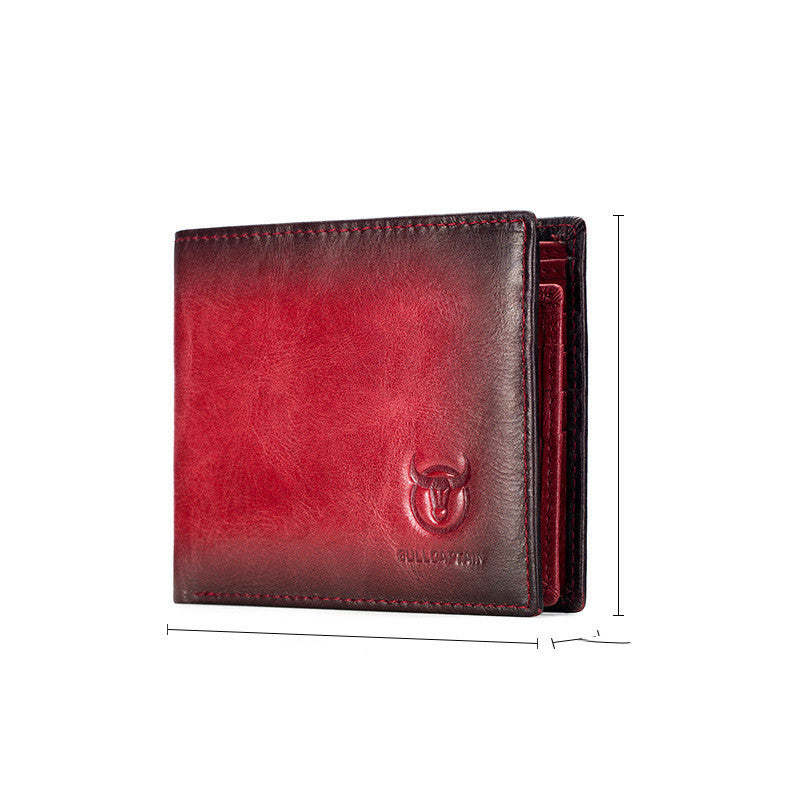 Anti-theft swipe multi-card wallet