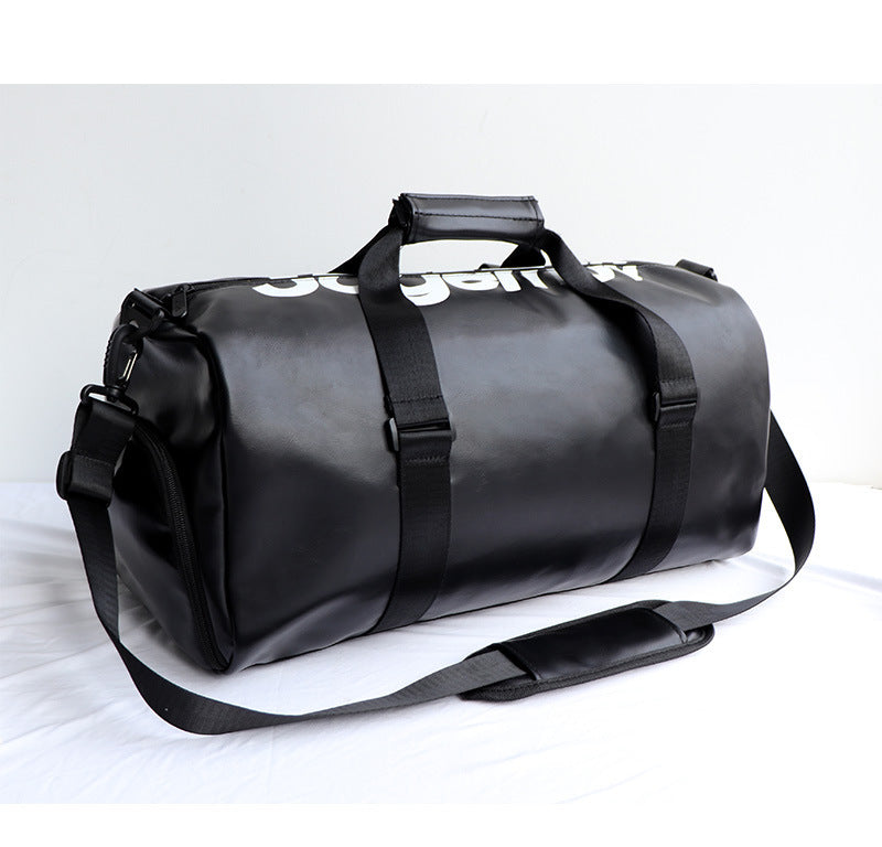 PU Leather Travel Bag Large Capacity Crossbody Sports